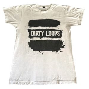 Dirty Loops 2014 Loopified World Tour Concert Dates Short Sleeve Tee Shirt M